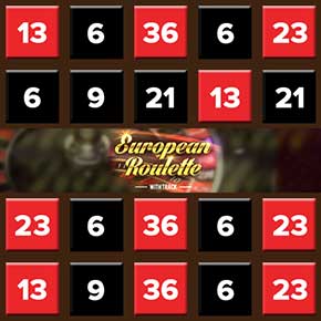European Roulette With Track